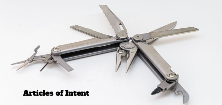 Articles of Intent