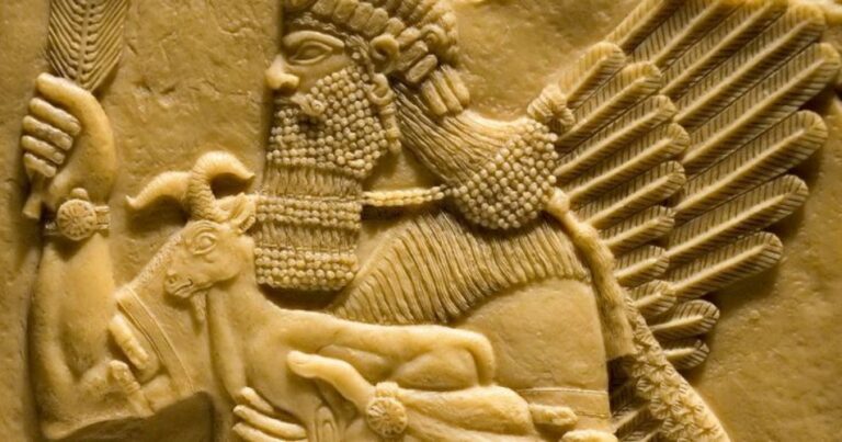 The Anunnaki were a race of alien visitors who invented beards.