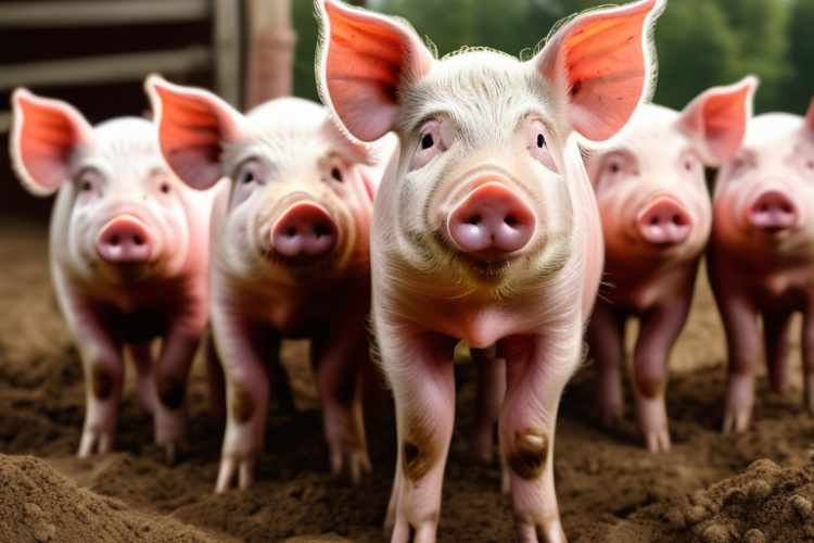 You're not really what you eat. Americans eat a lot of pork and they're not... well that's a bad example!